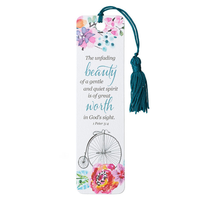 1 Peter 3:4 Tassel Bookmark