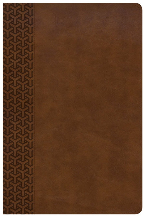 CSB Everyday Study Bible, British Tan LeatherTouch