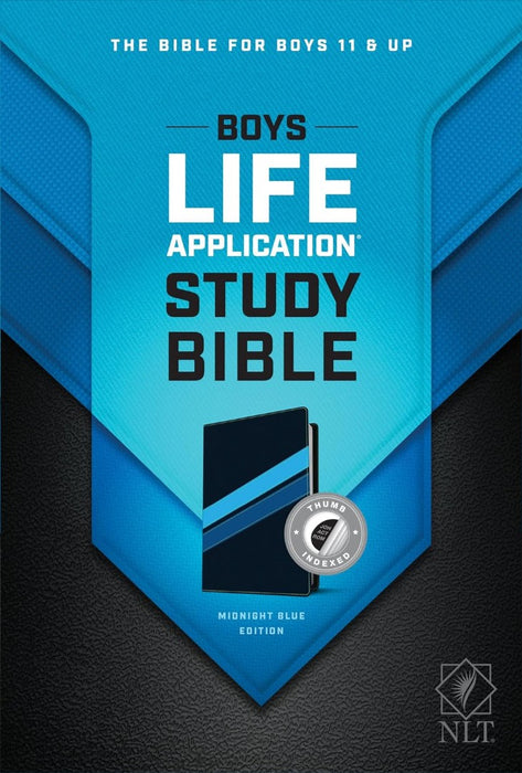 NLT Boys Life Application Study Bible, Midnight Blue, Index