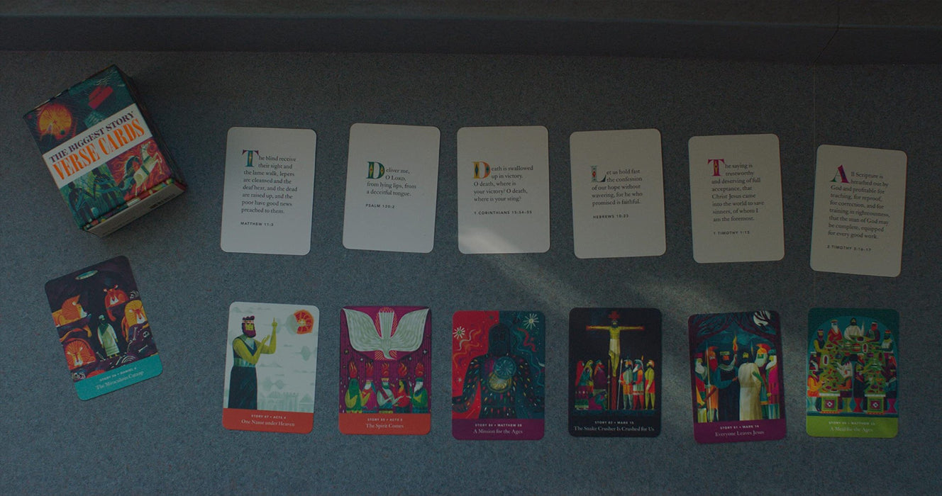 The Biggest Story Verse Cards