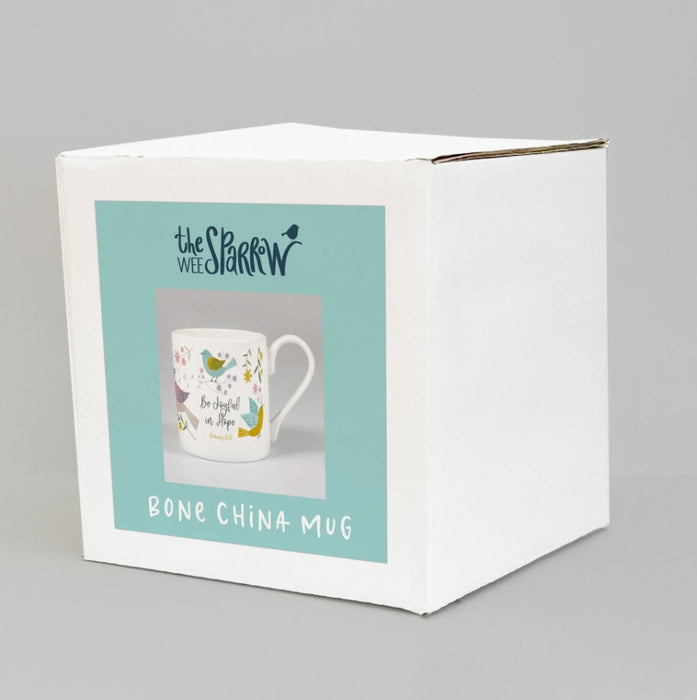 Joyful in Hope (Birds of Joy) Bone China Mug