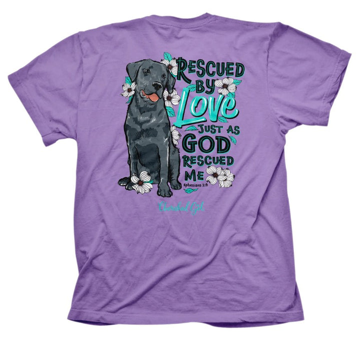 Cherished Girl Rescued T-Shirt, Small