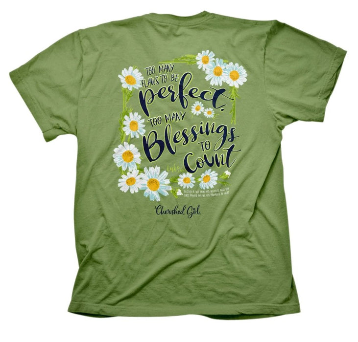 Cherished Girl Many Blessings T-Shirt, 2XLarge