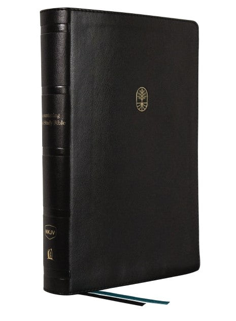 NKJV Encountering God Study Bible, Black, Indexed