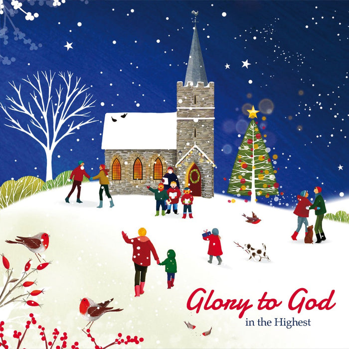 Glory Christmas Cards (Pack Of 10)