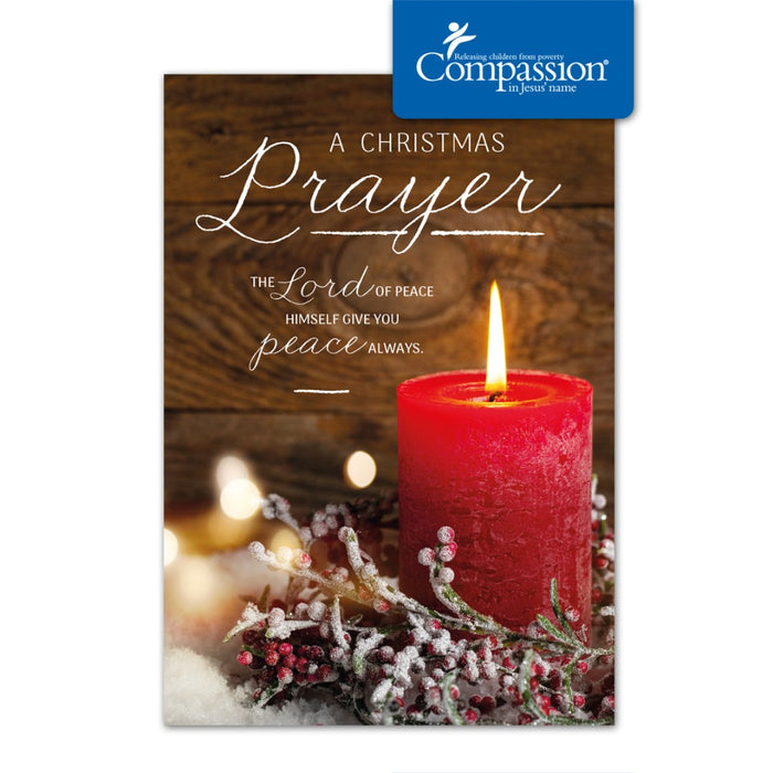 Compassion Charity Christmas Cards: Christmas Prayer (10pk)