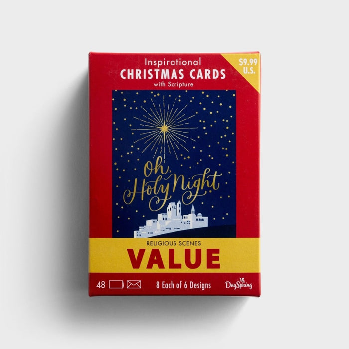 Christmas Cards Value Box: Religious Scenes (48)