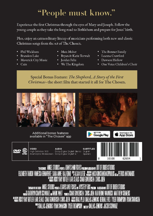 Christmas with The Chosen: The Messengers DVD