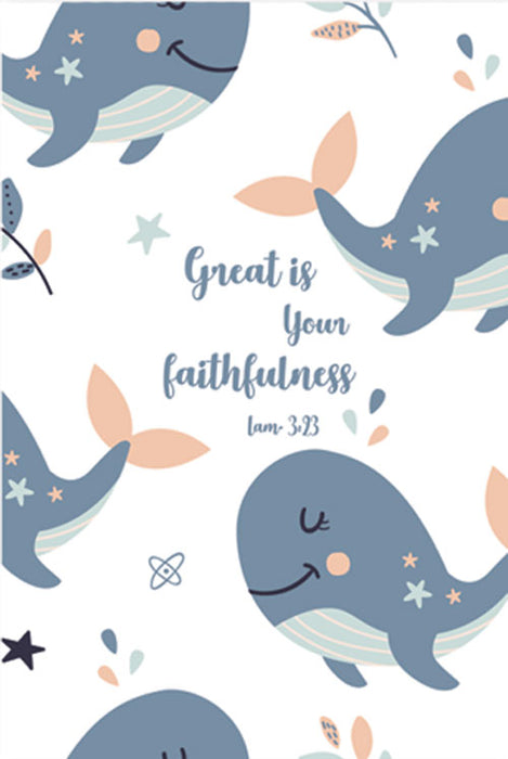 Memo Pad Sea Creature Series: Faithfulness - Lam 3:23