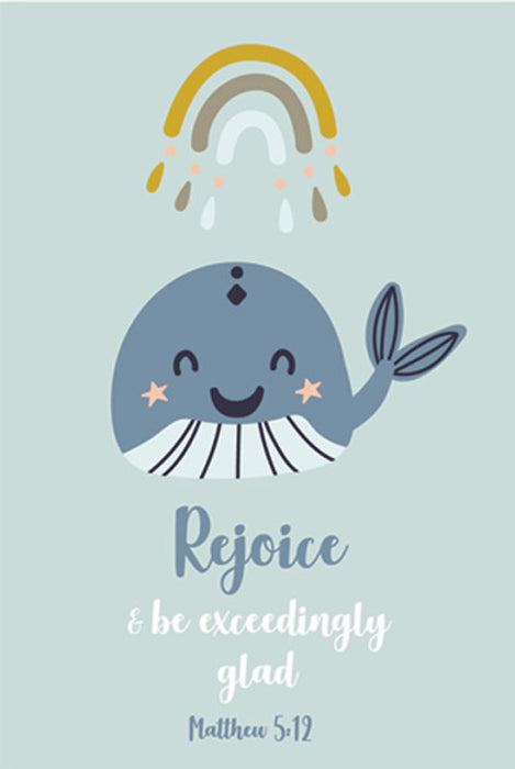 Memo Pad Sea Creature Series: Rejoice - Matt 5:12