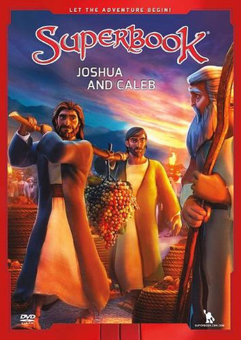 Superbook: Joshua and Caleb DVD — Aslan Christian Books