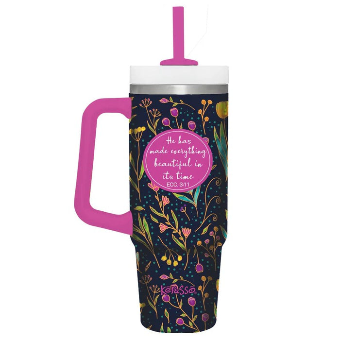 Everything Beautiful - 30oz Mug with Straw