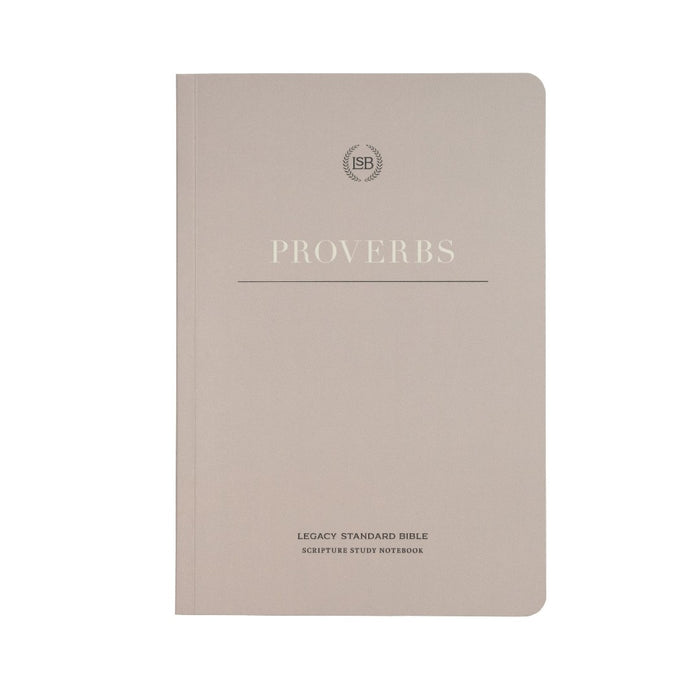 LSB Scripture Study Notebook – Proverbs