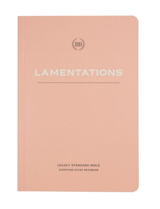 LSB Scripture Study Notebook – Lamentations