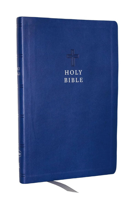 KJV Holy Bible, Value Ultra Thinline, Blue Leathersoft