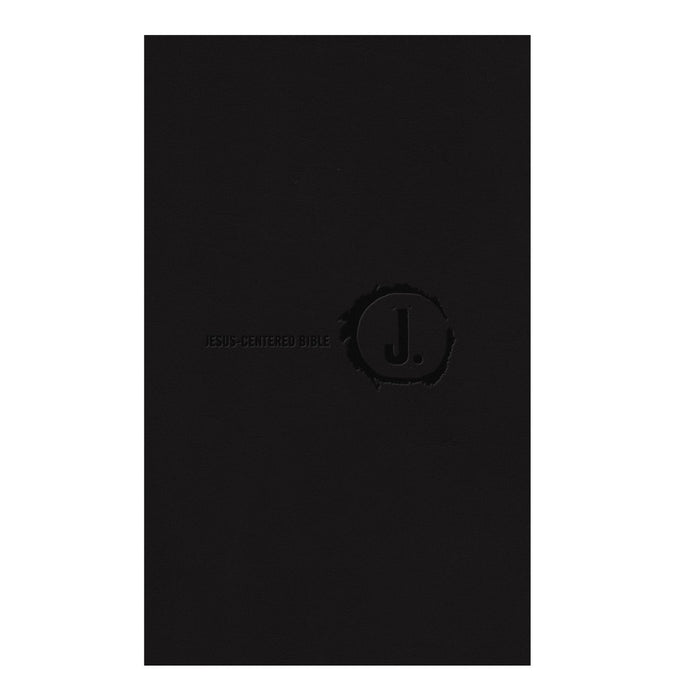 NLT Jesus Centered Bible, Black, Large Print