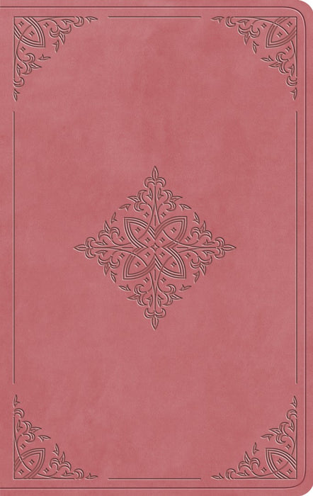 Esv Large Print Value Thinline Bible (Trutone, Blush Rose, F