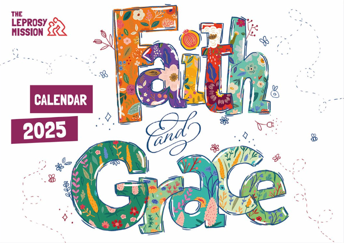 2025 Faith & Grace, Scripture Art Calendar