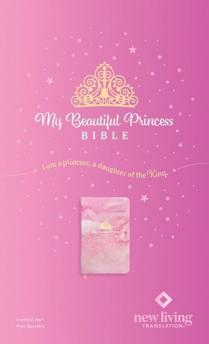 NLT My Beautiful Princess Bible, Pink Sparkles