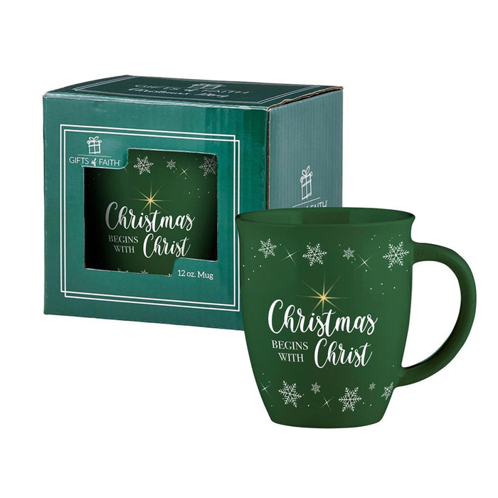 Mug - Christmas Begins With Christ