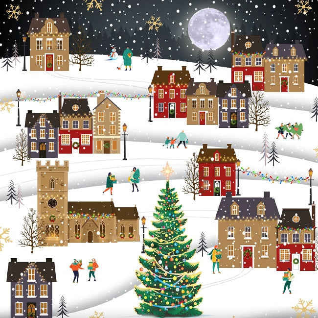 Tearfund - Christmas Village - Pack Of 10