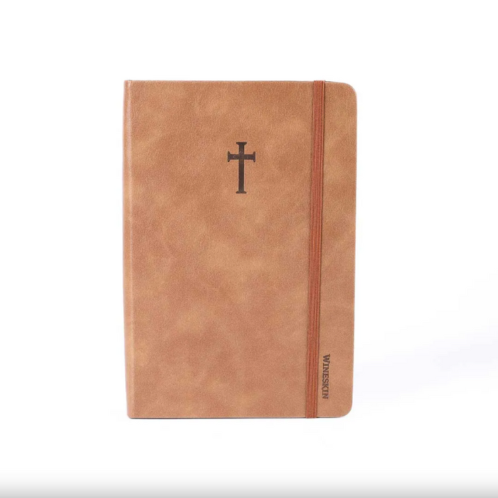 Wineskin Journal Tan Hardcover