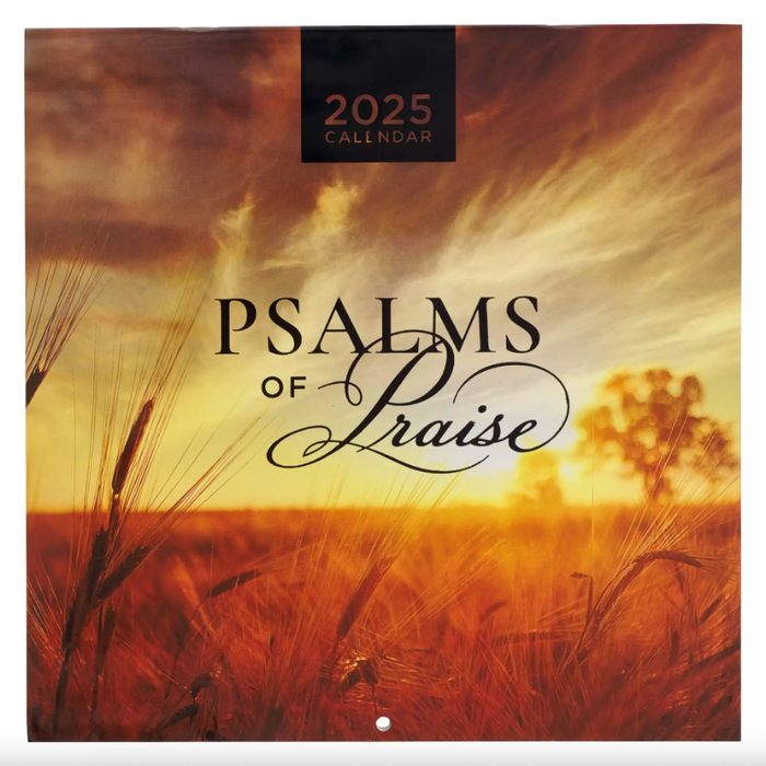 2025 Large Calendar: Psalms Of Praise