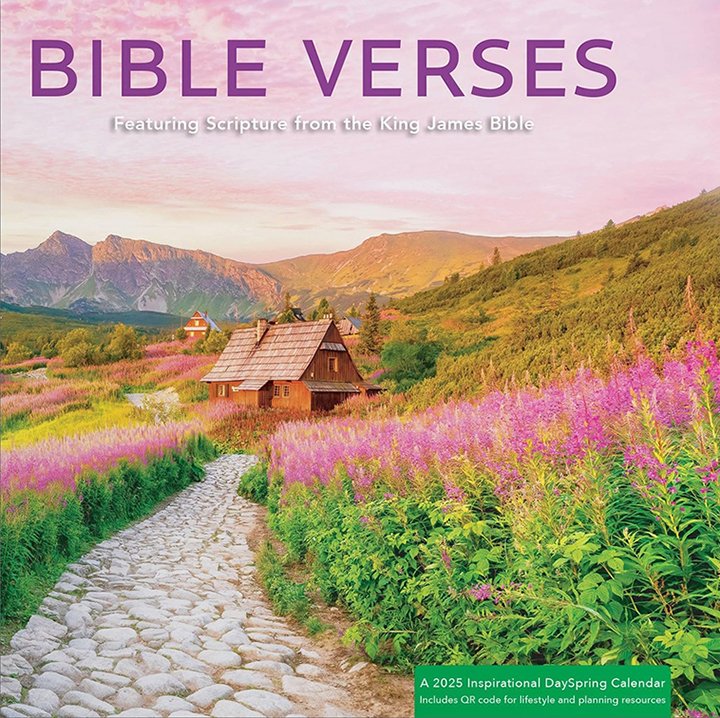 2025 Bible Verses, Valley Calendar — Aslan Christian Books