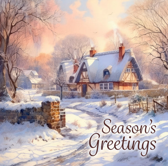 Christmas Boxed Cards: Winter Scenes (Pack Of 16)