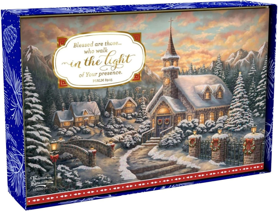 Christmas Boxed Cards: Thomas Kinkade - Walk In The Light