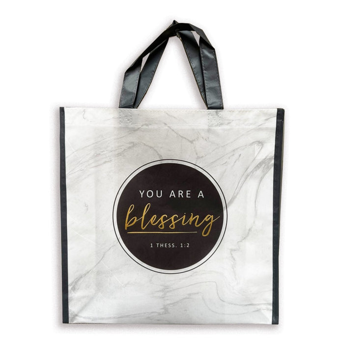 You Are A Blessing Laminated Tote