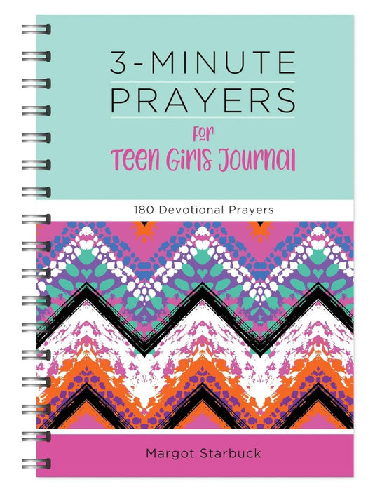 3-Minute Prayers For Teen Girls Journal