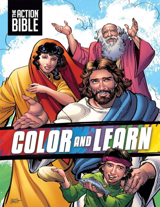 The Action Bible Colour and Learn