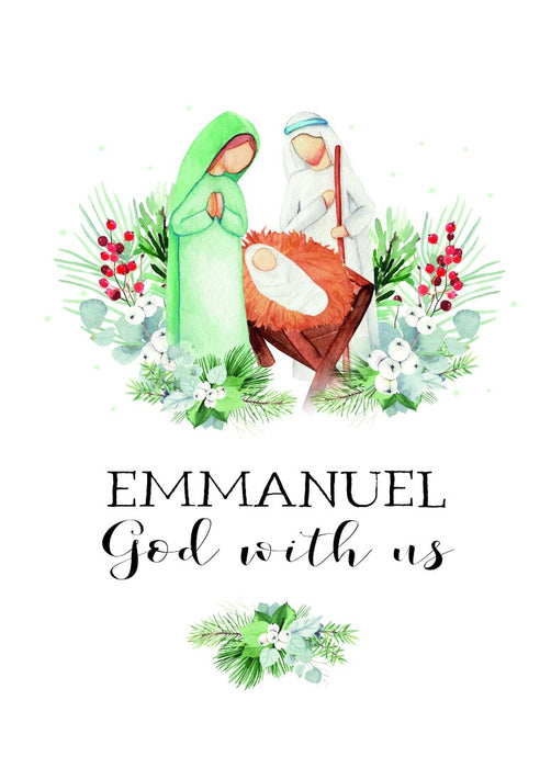 Emmanuel Christmas Cards – Pack of 10