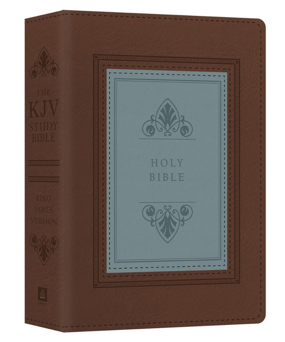 KJV Study Bible Large Print Indexed [Teal]