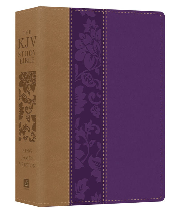 KJV Study Bible Large Print [Violet]