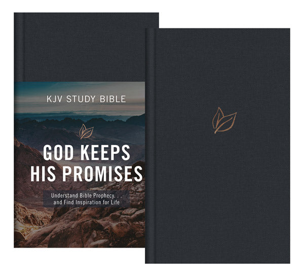 God Keeps His Promises KJV Study Bible [Slate]