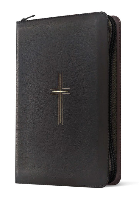 NLT Large Print Thinline Reference Zipper Bible