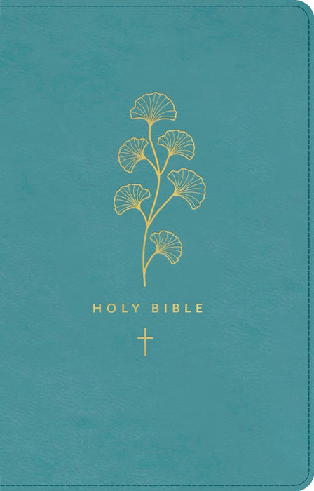 NLT Premium Gift Bible, Filament Enabled, Teal Cross