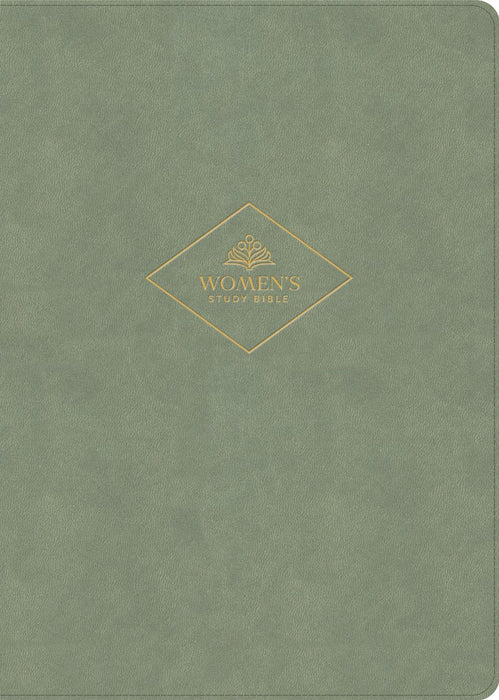 CSB Women's Study Bible, Sage Suedesoft