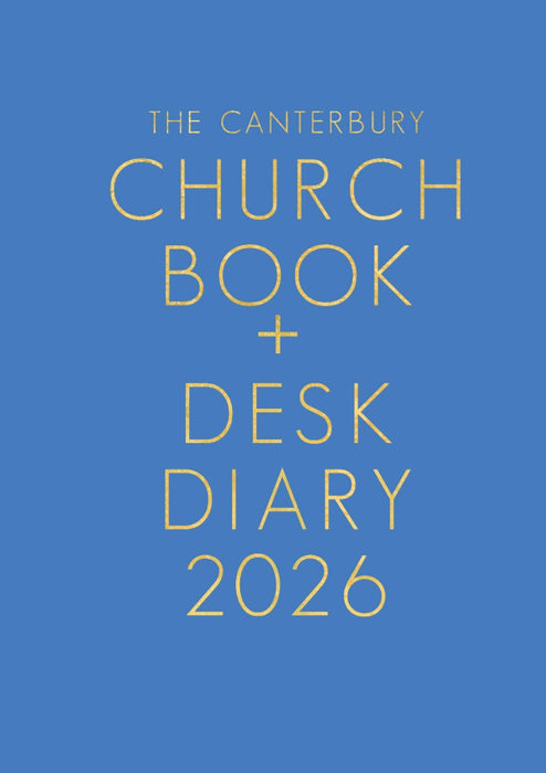 Canterbury Church Book and Desk Diary 2026 Hardback Edition