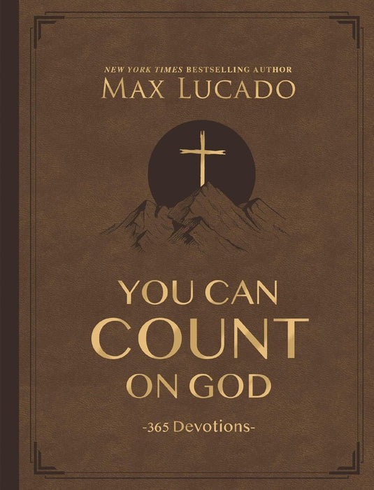 You Can Count On God, Large Text Leathersoft