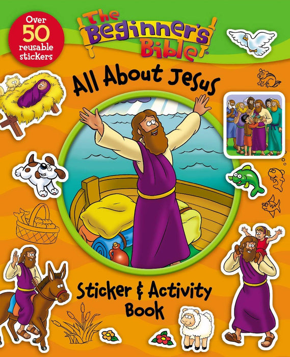 Beginner's Bible All About Jesus Sticker And Activity Book