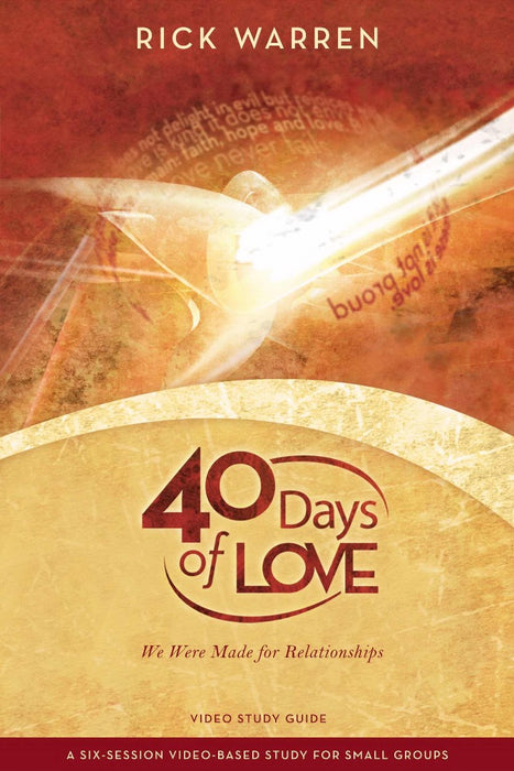 40 Days Of Love Study Guide