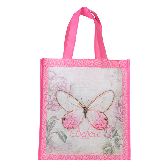 Butterfly Believe Tote Bag