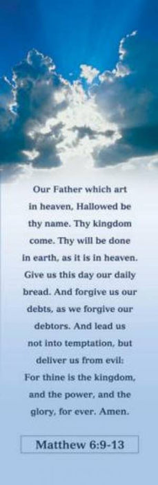 The Lord's Prayer Bookmark (Pack of 25)