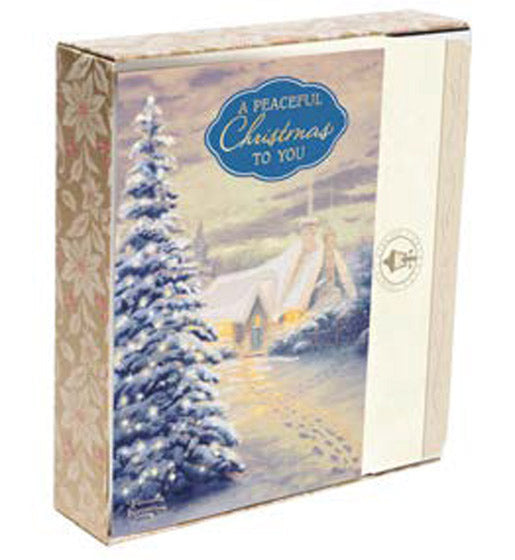 Christmas Boxed Cards: Thomas Kinkade - A Peaceful Christmas