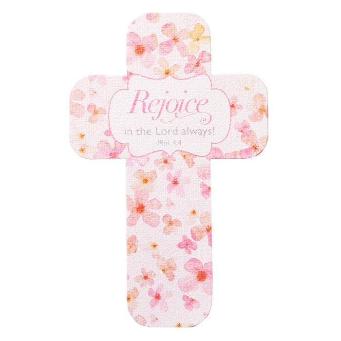 Rejoice Always Cross Bookmark