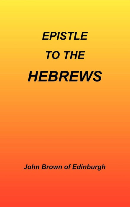 Epistle to the Hebrews