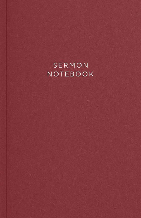 Sermon Notebook, Plum